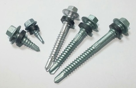 SEMS Screw - Hex Flange Head Self Drilling Screw Harden Ruspert